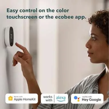 New 2025 ecobee Smart Thermostat Essential Wi-Fi Energy-Efficient Thermostat