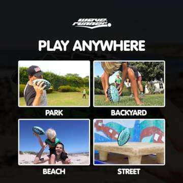 Wave Runner Grip It Waterproof Junior Size Football, 9.25 Size, Durable & Double Laced, Perfect for Beach Accessories, Kids Games, Pool Toys, Outdoor Games, All-Weather Indoor & Outdoor Play