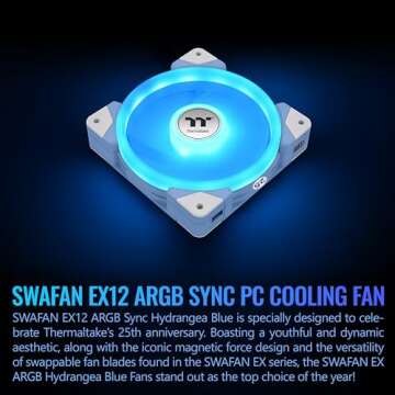 Thermaltake SWAFAN EX 12 ARGB Cooling Fan - Customizable Performance