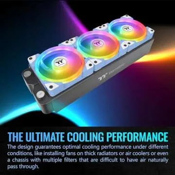 Thermaltake SWAFAN EX 12 ARGB Cooling Fan - Customizable Performance