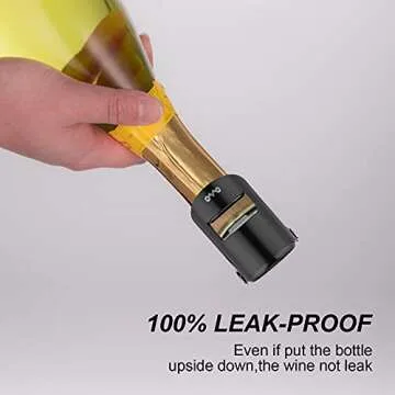 OWO Champagne Bottle Stoppers for Sparkling Wine Preservation
