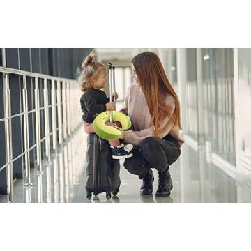 Niuniu Daddy Neck Pillow for Kids Teen Toddlers, Travel Accessories for Airplane, Car, Recline, Neck...