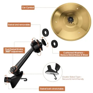 Funny Air Vent Cymbal for All Vehicle Types