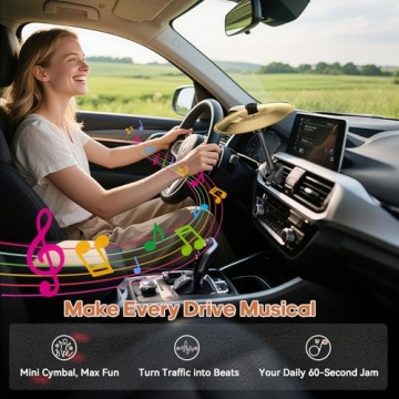 Funny Air Vent Cymbal for All Vehicle Types