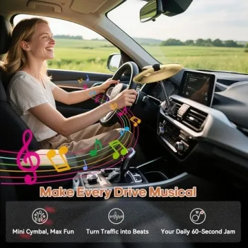 Funny Air Vent Cymbal for All Vehicle Types