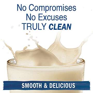 Garden of Life Raw Organic Protein Vanilla Powder, 20 Servings - Certified Vegan, Gluten Free, Organic, Non-GMO, Plant Based Sugar Free Protein Shake with Probiotics & Enzymes, 4g BCAAs, 22g Protein