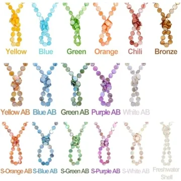 Firstmeet 60'' Long Wrap Statement Necklace for Women