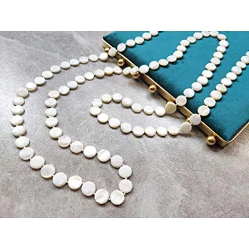 Firstmeet 60'' Long Wrap Statement Necklace for Women