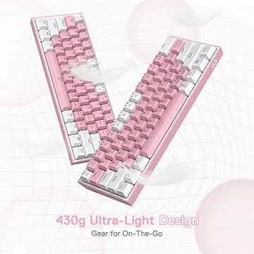 Redragon K617 Fizz RGB Gaming Keyboard 60% Wired