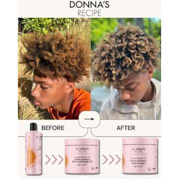 Donna's Recipe Hair Cream - Sweet Potato Pie Nourishing Care