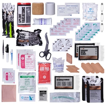 TACTICON V3 Trauma First Aid Kit for Outdoor & Emergency Care