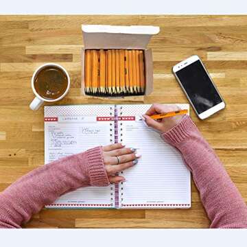 Madisi Golf Pencils, #2 HB Half Pencils, 3.5" Mini Pencils, Pre-Sharpened, 144 Count