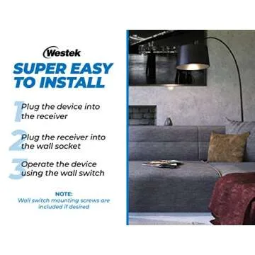 Convenient Wireless Light Switch for Home Use