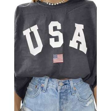 Remidoo Stylish Oversized Graphic T-Shirt for Women