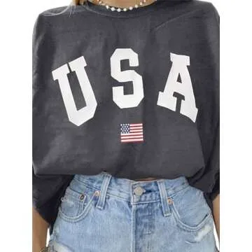 Remidoo Stylish Oversized Graphic T-Shirt for Women