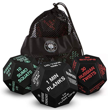 12-Sided Exercise Dice Set - Fun Fitness Gear for All Ages