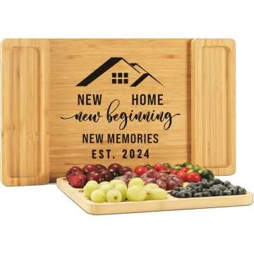 Housewarming Cheese Board Gift Set for New Homeowners