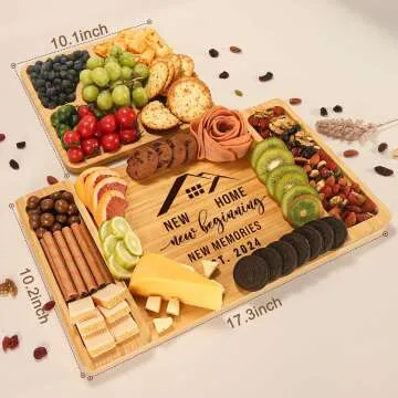Housewarming Cheese Board Gift Set for New Homeowners