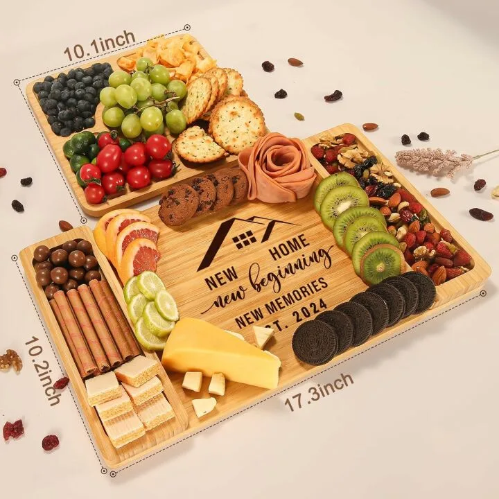 Housewarming Cheese Board Gift Set for New Homeowners