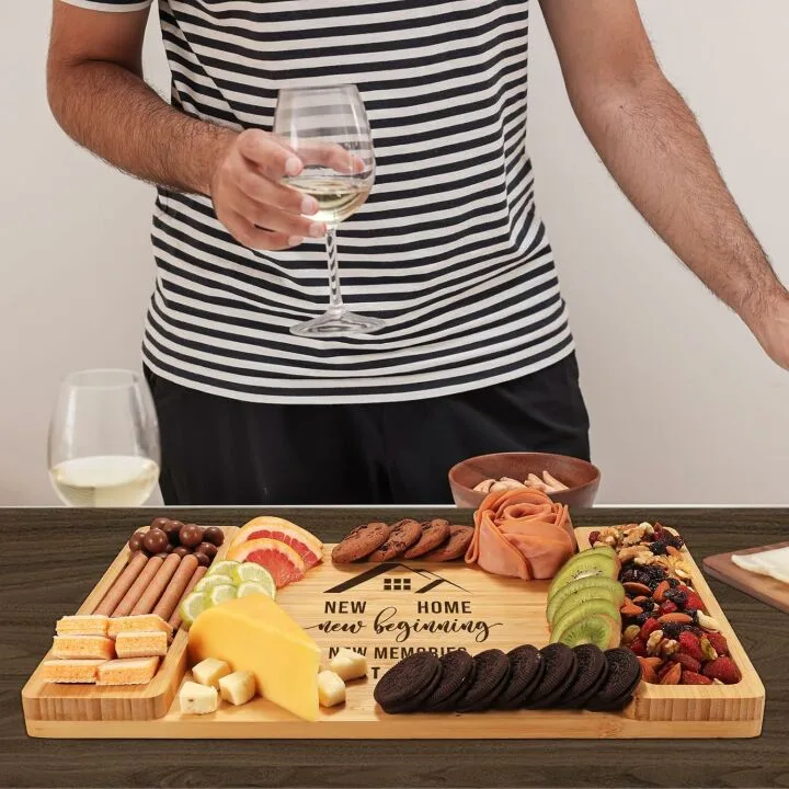 Housewarming Cheese Board Gift Set for New Homeowners
