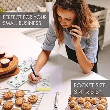 Greenery Thank You Receipt Book Set of 3