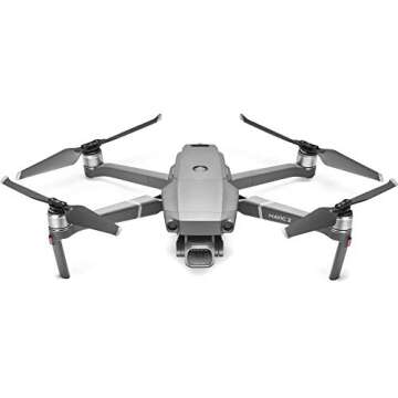 DJI Mavic 2 Pro Drone Quadcopter with Remote Controller, 2 Batteries, with 1-Year Warranty - Gray