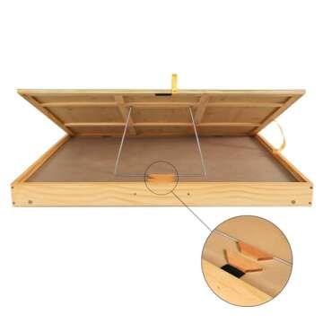 ALL4JIG 2000PCS Portable Puzzle Table with Legs, Adjustable Jigsaw Wooden Puzzle Board with 4 Drawers & Cover Birthday Gift for mom, 3-Tilting-Angle Jigsaw Puzzle Table for Adults