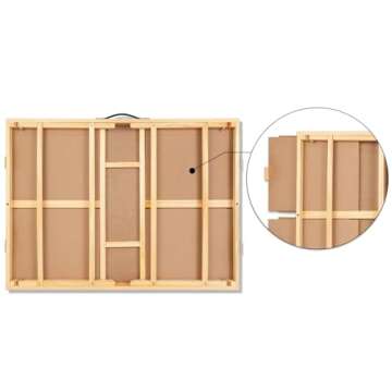 ALL4JIG 2000PCS Portable Puzzle Table with Legs, Adjustable Jigsaw Wooden Puzzle Board with 4 Drawers & Cover Birthday Gift for mom, 3-Tilting-Angle Jigsaw Puzzle Table for Adults