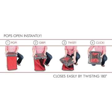 Compact Pop Crate for Dogs and Cats - Travel Friendly