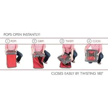 Compact Pop Crate for Dogs and Cats - Travel Friendly