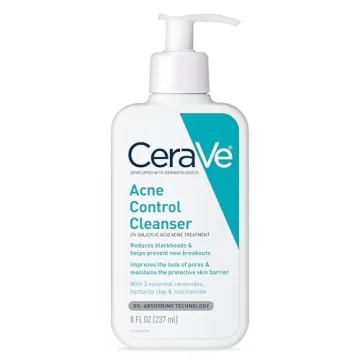 CeraVe Salicylic Acid Acne Face Wash - Clear Skin Solution