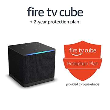 Fire TV Cube with 2-Year Protection Plan Bundle