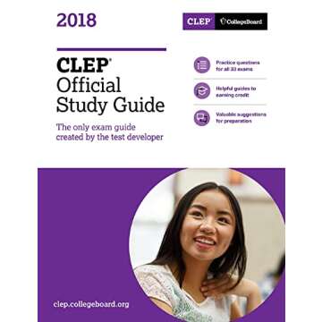 CLEP Official Study Guide 2018 for Exam Success
