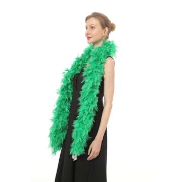 Turkey Chandelle Feather Boa - Perfect for Any Celebration