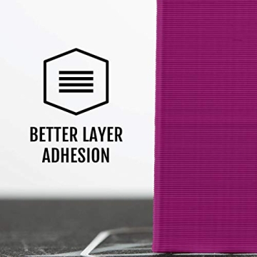 HATCHBOX 1.75mm Purple PLA Filament for 3D Printing