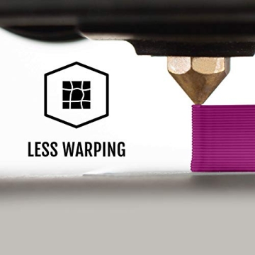 HATCHBOX 1.75mm Purple PLA Filament for 3D Printing