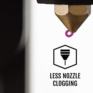 HATCHBOX 1.75mm Purple PLA Filament for 3D Printing