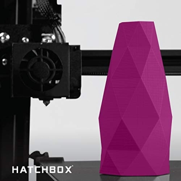 HATCHBOX 1.75mm Purple PLA Filament for 3D Printing