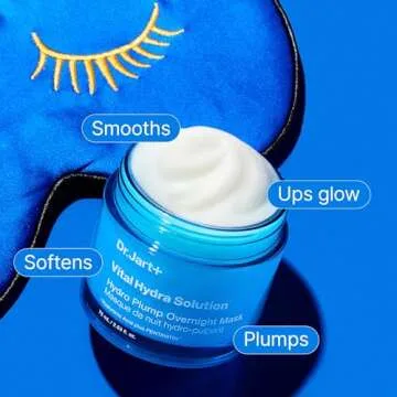 Dr.Jart+ Hydro Plump Overnight Mask with Hyaluronic Acid – 2.53 Fl Oz