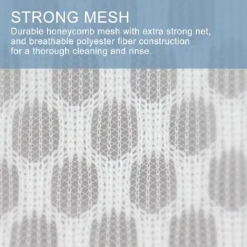 Durable Honeycomb Mesh Laundry Bags for Delicates