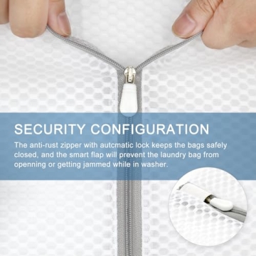 Durable Honeycomb Mesh Laundry Bags for Delicates