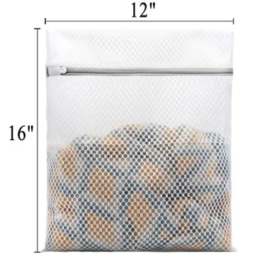 Durable Honeycomb Mesh Laundry Bags for Delicates