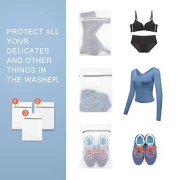 Durable Honeycomb Mesh Laundry Bags for Delicates