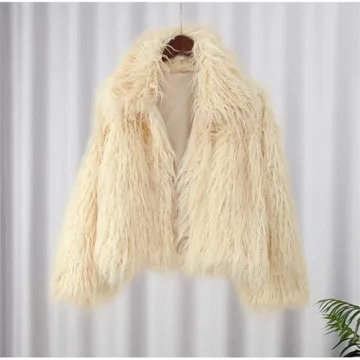Stylish JIAYUXUAN Women's Faux Fur Coat for Winter Wear