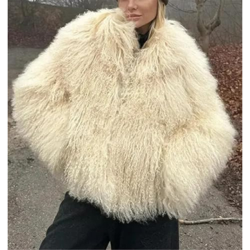 Stylish JIAYUXUAN Women's Faux Fur Coat for Winter Wear