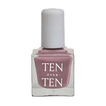 Tenoverten - Natural Nail Color - Sutton | Clean, Natural, Non-Toxic Nail Care (0.45 fl oz | 13.3 mL...