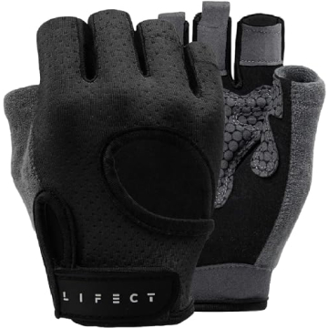 LIFECT Breathable Workout Gloves for Gym & Crossfit