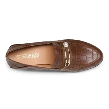 DREAM PAIRS Stylish Women’s Slip On Comfort Loafers