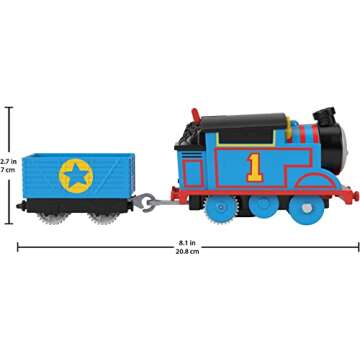 Thomas & Friends Motorized Toy Train with Cargo for Creative Adventures