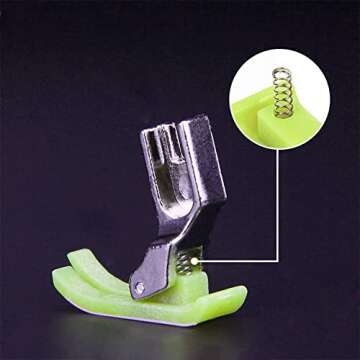 omoBigDeal Teflon Non-Stick Presser Foot for Sewing Machines